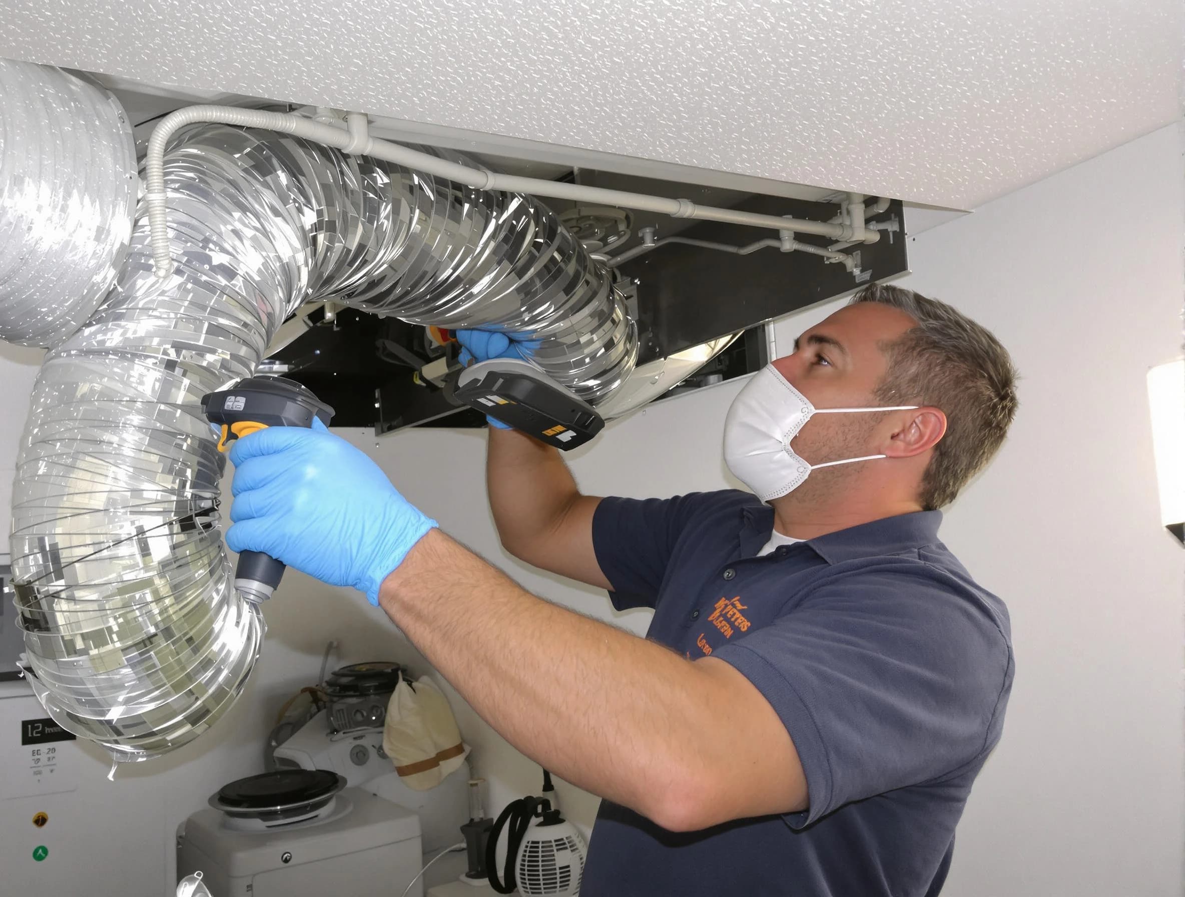 Corona Dryer Vent Cleaning professional performing thorough residential dryer vent cleaning in Corona