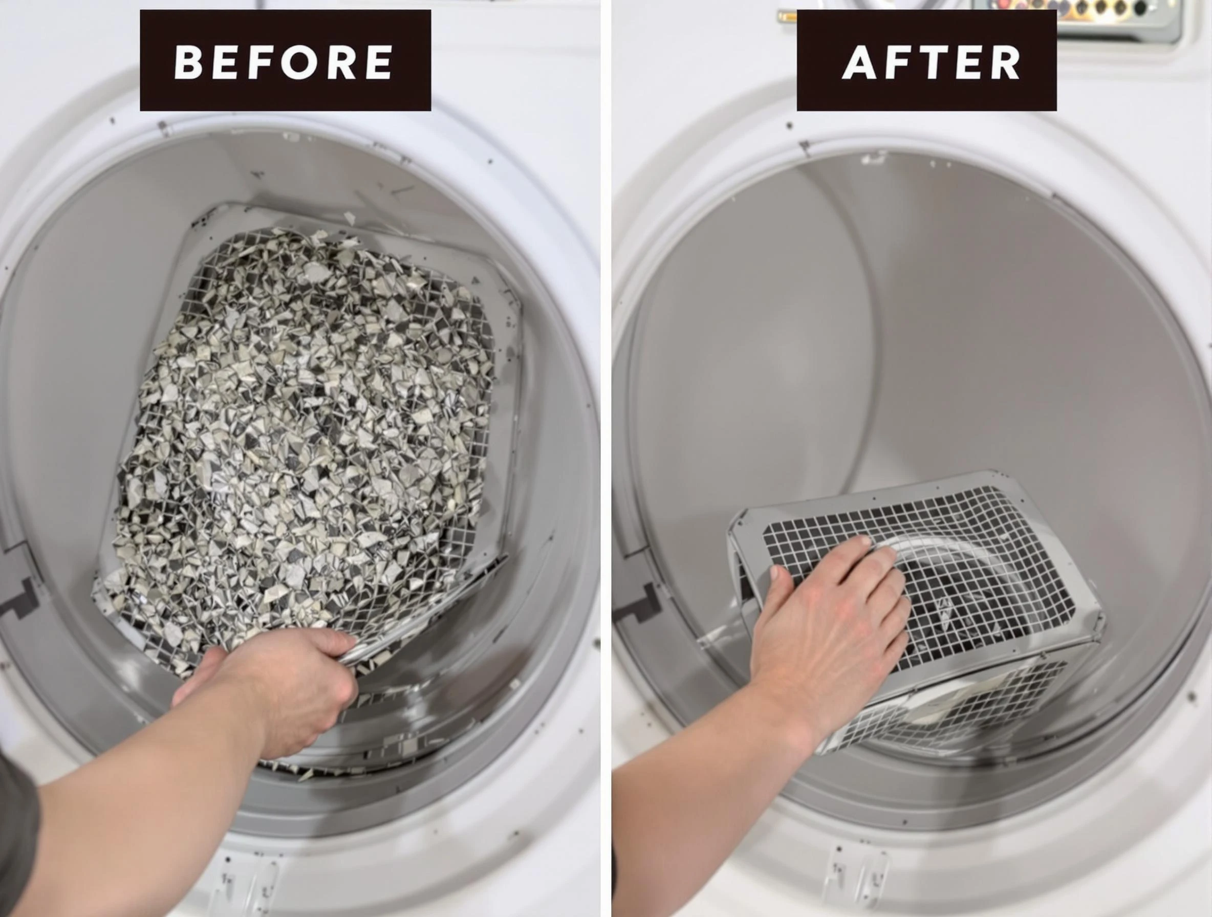 Professional lint trap cleaning by Corona Dryer Vent Cleaning in Corona