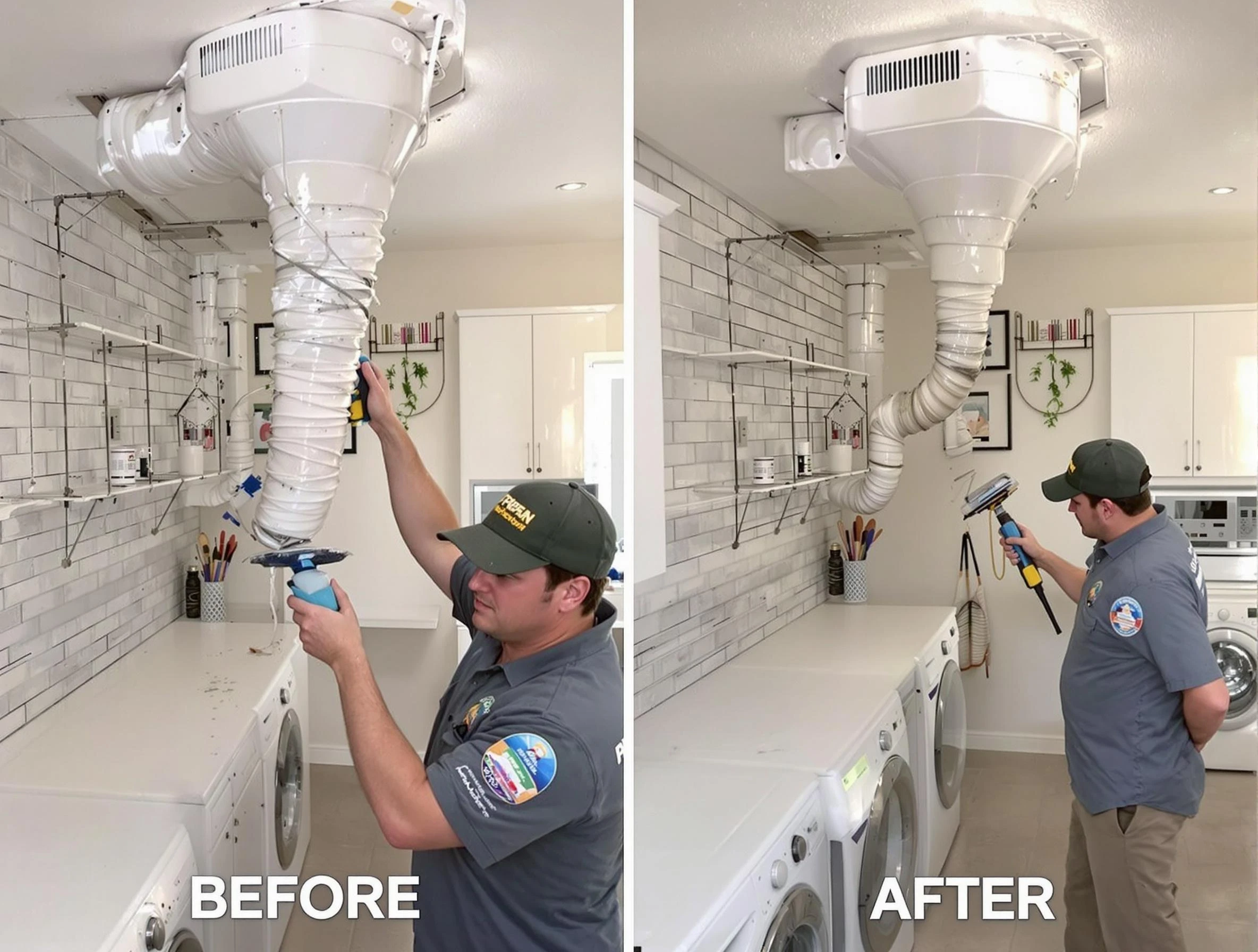 Professional dryer exhaust vent cleaning by Corona Dryer Vent Cleaning in Corona