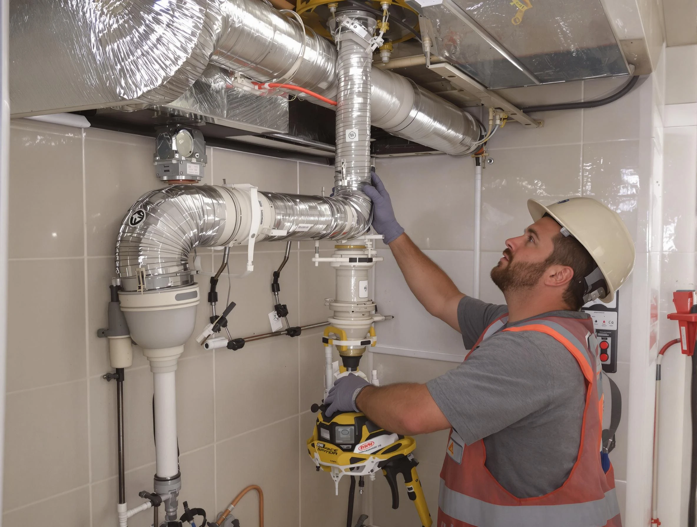 Corona Dryer Vent Cleaning expert performing professional dryer vent repair and installation in Corona