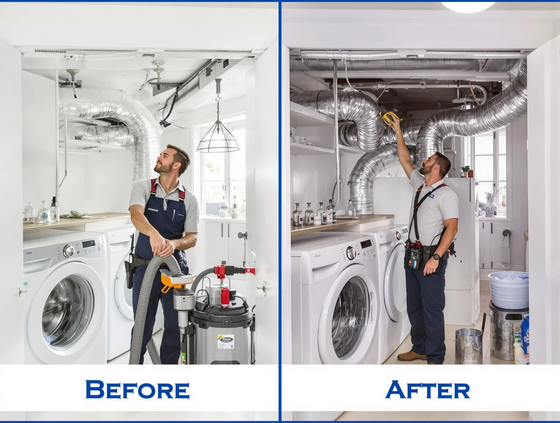 Expert gas dryer vent cleaning by Corona Dryer Vent Cleaning in Corona